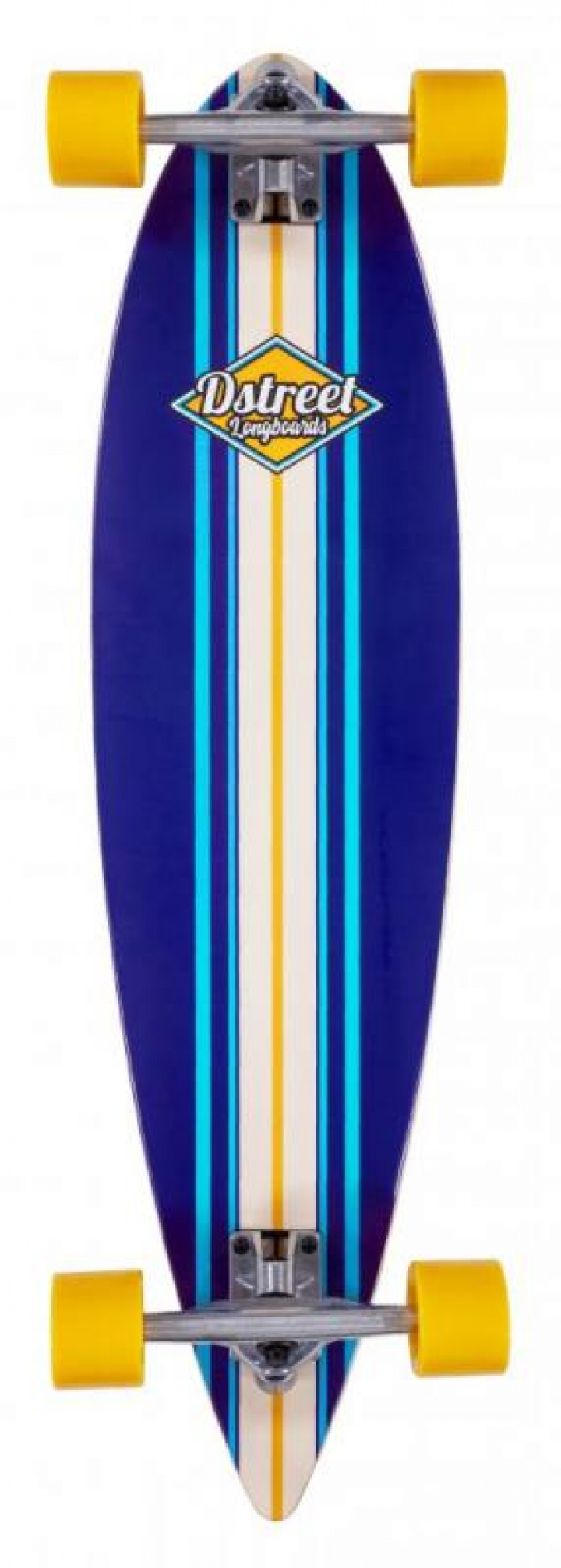Skate D Street Pintail Ocean Blue Size: 35 x 9 IN